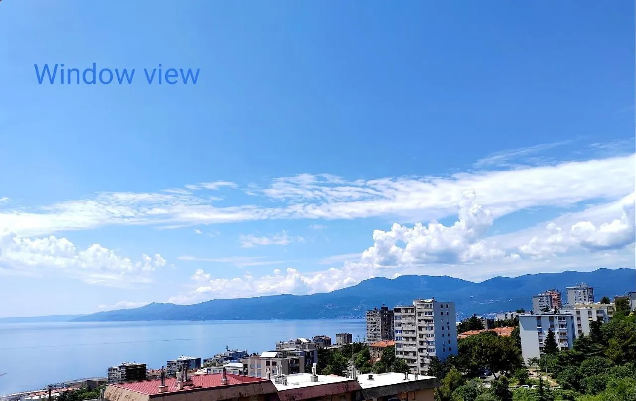 New Studio Appartment Toretta Rijeka Free Street P & Sea View